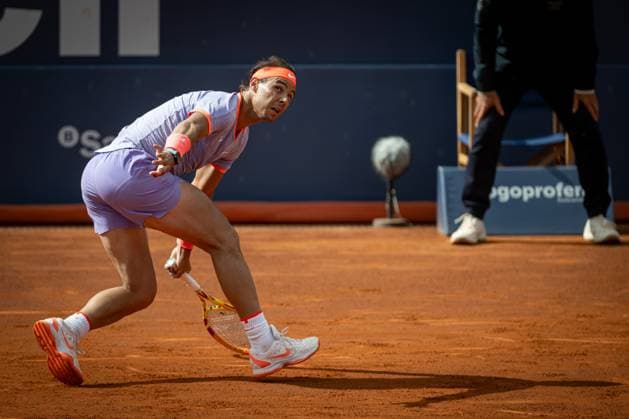 Rafael Nada Spain during a second round ATP 500 Barcelona Open Banc Sabadell 2024 match at Real Club de Tenis de Barcelona, in Barcelona, Spain on April 17, 2024 Photo Felipe Mondino Copyright: x@FELIPExMONDINOx