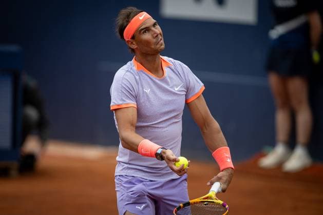 International Tennis match - ATP, Tennis Herren 500 BARCELONA OPEN BANC SABADELL 2024 - ALEX DE MINAUR (AUS) vs RAFAEL NADAL (ESP) Rafael Nada (Spain) during a second round ATP 500 Barcelona Open Banc Sabadell 2024 match at Real Club de Tenis de Barcelona, in Barcelona, Spain on April 17, 2024. (Photo Felipe Mondino) Barcelona Spain  Copyright: xIPAxSport ABACAx