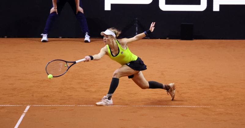 17 04 24 Porsche Tennis Grand Prix Germany, Stuttgart, 17 04 2024, Tennis, Porsche Tennis Grand Prix 2024 Stuttgart Laura Siegemund