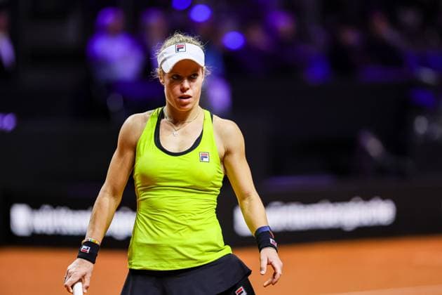 Laura Siegemund GER Marta Kostyuk UKR vs Laura Siegemund GER GER Porsche Tennis Grand Prix GP Stuttgart 2024, Porsche Arena, 17 04 2024 GER Porsche Tennis Grand Prix GP Stuttgart 2024 Porsche Arena, 17 04 2024 Stuttgart Copyright: xEibner-Pressefoto RogerxBuerkex EP