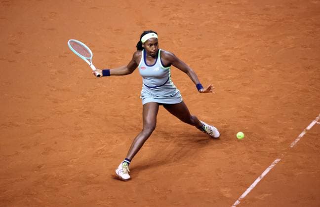 17 04 24 Porsche Tennis Grand Prix Germany, Stuttgart, 17 04 2024, Tennis, Porsche Tennis Grand Prix 2024 Stuttgart Coco Gauff