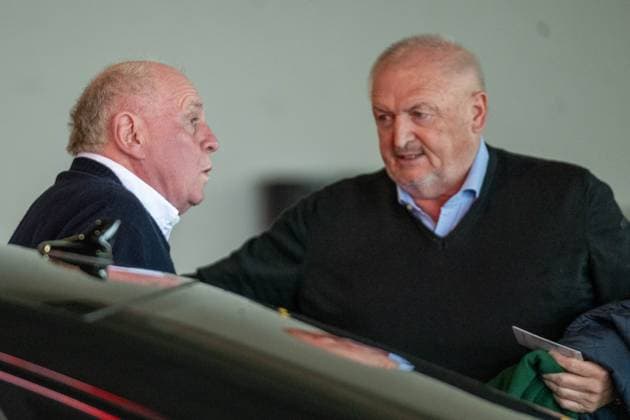 Uli Hoeness FC Bayern Muenchen, Ehrenpraesidenten , GER, FC Bayern Muenchen FCB vs FC Arsenal ARS , Football, UEFA Champions League, quarter-final second leg, 2023 2024 season, 17 04 2024, DFB DFL regulations prohibit any use of photographs as image sequences and or quasi video , GER, FC Bayern Muenchen FCB vs FC Arsenal ARS , Football, UEFA Champions League, quarter-final second leg, 2023 2024 season, 17 04 2024 Muenchen Copyright: xEibner-Pressefoto SaschaxWaltherx EP_EER