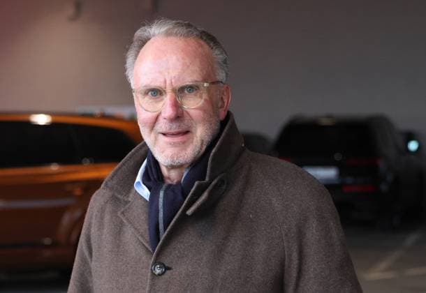Karl Heinz Rummenigge FCB at the stadium Football FC Bayern Muenchen Arsenal FC UEFA Champions League, UCL quarterfinal second leg 17 04 2024 Allianz Arena, PHOTO Mladen Lackovic LakoPress
