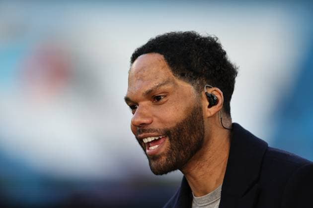 UEFA Champions League Quarter Final Manchester City v Real Madrid Joleon Lescott during the UEFA Champions League Quarter Final Manchester City vs Real Madrid at Etihad Stadium, Manchester, United Kingdom, 17th April 2024 (Photo by Mark Cosgrove News Images) Manchester Etihad Stadium Manchester United, ManU Kingdom Copyright: xMarkxCosgrove NewsxImagesx