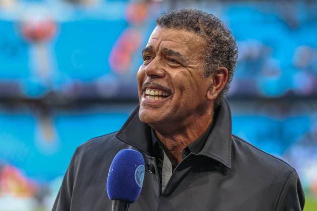 UEFA Champions League Quarter Final Manchester City v Real Madrid Chris Kamara during the UEFA Champions League Quarter Final Manchester City vs Real Madrid at Etihad Stadium, Manchester, United Kingdom, 17th April 2024 (Photo by Mark Cosgrove News Images) Manchester Etihad Stadium Manchester United, ManU Kingdom Copyright: xMarkxCosgrove NewsxImagesx