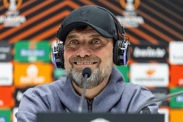 Football, EL, Liverpool FC, Press conference