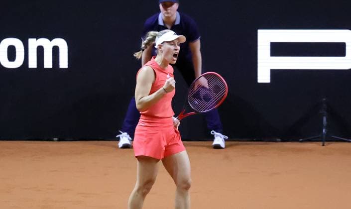 17 04 24 Porsche Tennis Grand Prix Germany, Stuttgart, 17 04 2024, Tennis, Porsche Tennis Grand Prix 2024 Stuttgart Angelique Kerber