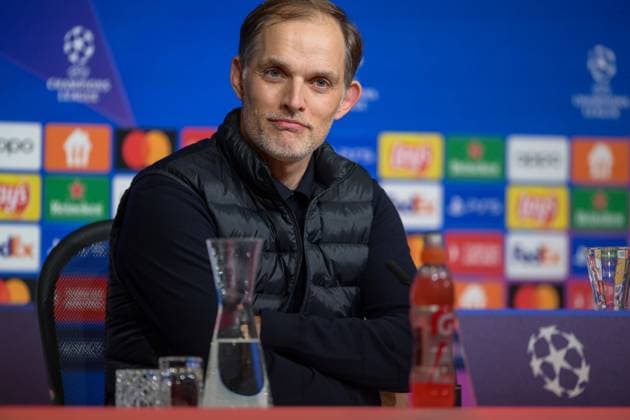 Football, CL, FC Bayern Munich - FC Arsenal, Press conference of the coaches after the match