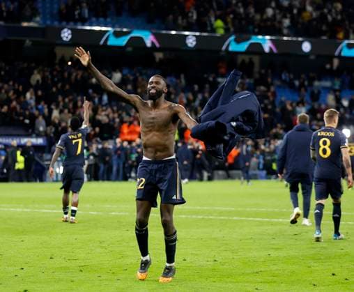 Partido de vuelta de cuartos de la Liga de Campeones entre el Manchester City el Real Madrid. Second leg of 1 4 Champions League match between Manchester City and Real Madrid.. FOTO:xJOSExA.xGARCIA  -ecommerce-Fotos eCommerce-2-150233183