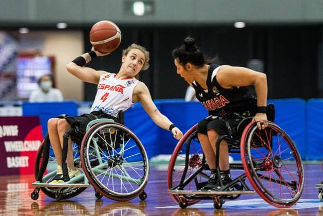 Wheelchair basketball, Women, IWBF Paralympics Qualifier, Spain - Canada