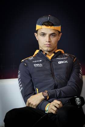 NORRIS Lando (gbr), McLaren F1 Team MCL38, portrait press conference, PK, Pressekonferenz during the Formula 1 Lenovo Chinese Grand Prix 2024, 5th round of the 2024 Formula One World Championship, WM, Weltmeisterschaft from April 19 to 21, 2024 on the Shanghai International Circuit, in Shanghai, China - F1 - CHINESE GRAND PRIX 2024 DPPI Panoramic 00905