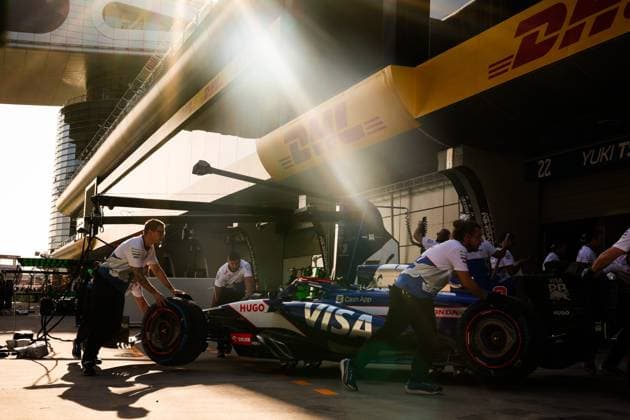 The Visa Cash App RB F1 Team VCARB 01, during the Formula 1 Lenovo Chinese Grand Prix 2024, 5th round of the 2024 Formula One World Championship, WM, Weltmeisterschaft from April 19 to 21, 2024 on the Shanghai International Circuit, in Shanghai, China - F1 - CHINESE GRAND PRIX 2024 DPPI Panoramic  240418_R05_CHINA_DP_FGOO5865.JPG