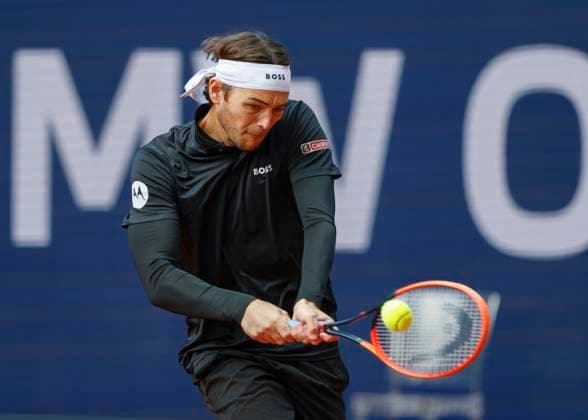 Taylor Fritz Tennis BMW Open 2024 ATP MTTC Iphitos Munich Germany April 18, 2024 Copyright: xJuergenxHasenkopfx