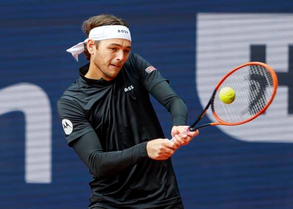 Taylor Fritz Tennis BMW Open 2024 ATP MTTC Iphitos Munich Germany April 18, 2024 Copyright: xJuergenxHasenkopfx