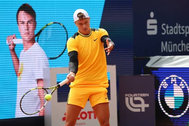 Holger Rune DEN Tennis BMW Open 2024 Munich 18 04 2024 PHOTO Mladen Lackovic LakoPress