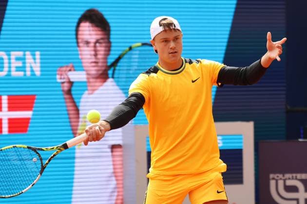 Holger Rune DEN Tennis BMW Open 2024 Munich 18 04 2024 PHOTO Mladen Lackovic LakoPress