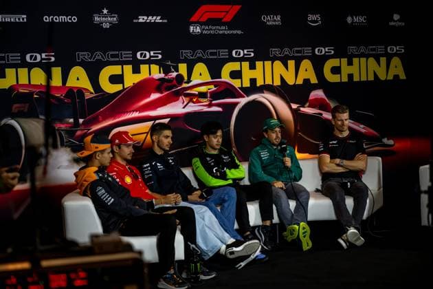 SHANGHAI, CHINA: Zhou Guanyu, racing for the Stake F1 Team team during the 2024 Formula 1 Chinese Grand Prix at the Shanghai International Circuit in Shanghai, China