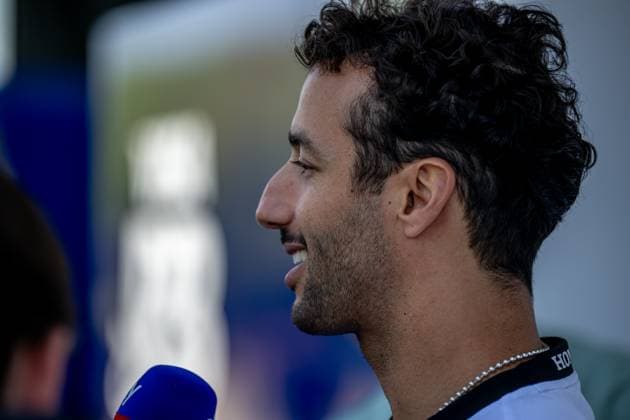 SHANGHAI, CHINA: Daniel Ricciardo, racing for the Visa Cash App RB F1 Team team during the 2024 Formula 1 Chinese Grand Prix at the Shanghai International Circuit in Shanghai, China