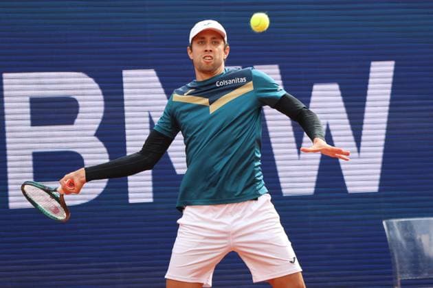Danil Elahi Galan COL Tennis BMW Open 2024 Munich 18 04 2024 PHOTO Mladen Lackovic LakoPress