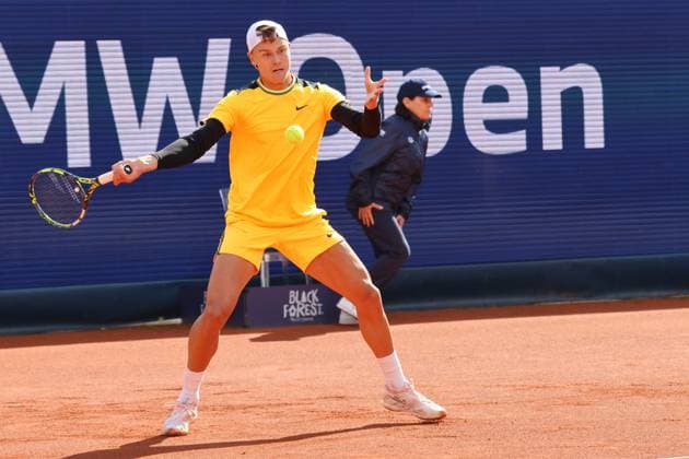 Holger Rune DEN Tennis BMW Open 2024 Munich 18 04 2024 PHOTO Mladen Lackovic LakoPress