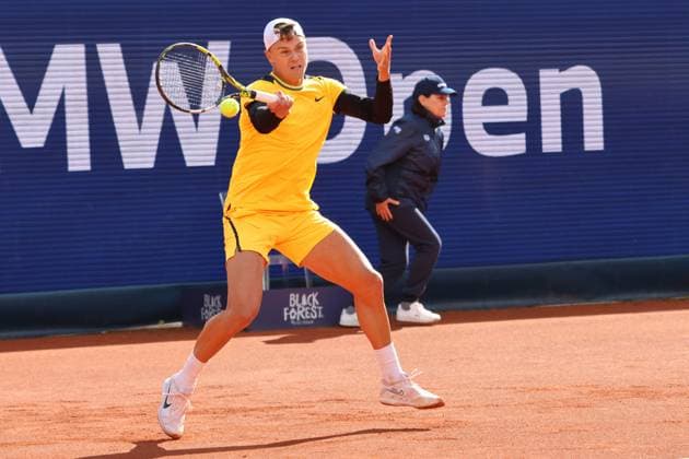 Holger Rune DEN Tennis BMW Open 2024 Munich 18 04 2024 PHOTO Mladen Lackovic LakoPress