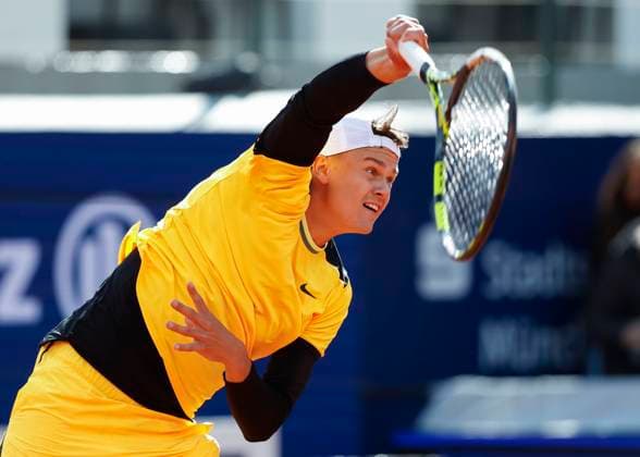 Holger Rune Tennis BMW Open 2024 ATP MTTC Iphitos Munich Germany April 18, 2024 Copyright: xJuergenxHasenkopfx