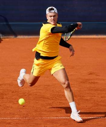 18 04 2024, BMW Open 2024, MTTC Iphitos Munich , Tennis, Sport, in the picture Holger Rune DEN