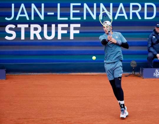 18 04 2024, BMW Open 2024, MTTC Iphitos Munich , Tennis, Sport, in the picture Jan Lennard Struff GER