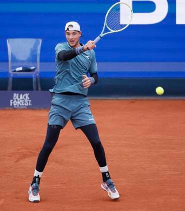 18 04 2024, BMW Open 2024, MTTC Iphitos Munich , Tennis, Sport, in the picture Jan Lennard Struff GER