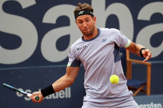 Barcelona Open Banc Sabadell 2024 - Day Four Casper Ruud is playing against Jordan Thompson in the round of 16 of the Barcelona Open Banc Sabadell, 71st Conde de Godo Trophy, at the Real Club de Tennis Barcelona 1899, in Barcelona, Spain, on April 18, 2024. Barcelona Barcelona Spain Copyright: xUrbanandsportx originalFilename:urbanandsport-barcelon240418_npi79