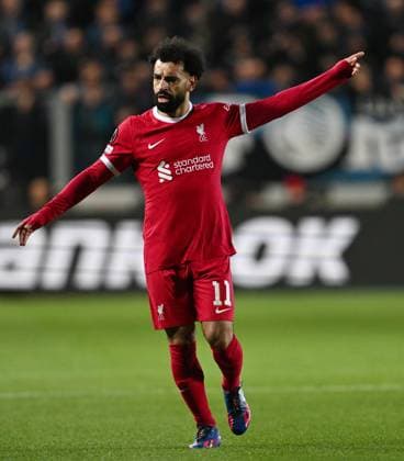 Cm Bergamo 18 04 2024 - Europa League Atalanta-Liverpool foto Cristiano Mazzi Image nella foto: Mohamed Salah 