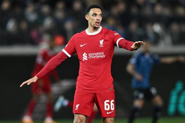 Db Bergamo 18 04 2024 - Europa League Atalanta-Liverpool foto Daniele Buffa Image nella foto: Trent Alexander-Arnold 