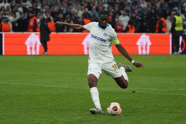 FOOTBALL : Olympique de Marseille vs SL Benfica - Ligue Europa - Quart de finale retour - Marseille - 18 04 2024 NorbertScanella Panoramic 