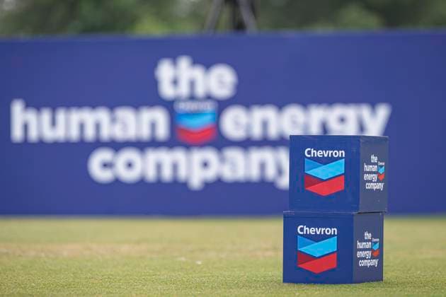 April 18, 2024, The Woodlands, Texas, USA: The grounds at The Chevron Championship at The Club at Carlton Woods on April 18, 2024, in The Woodlands, Texas. The Woodlands USA - ZUMAp213 20240418_znp_p213_109 Copyright: xLynnxPenningtonx