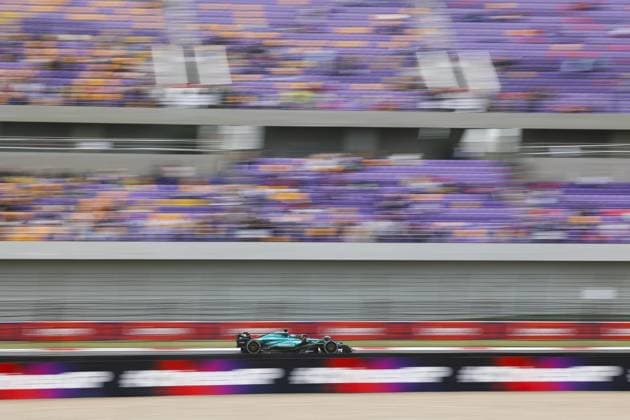 18 STROLL Lance (can), Aston Martin F1 Team AMR24, action during the Formula 1 Lenovo Chinese Grand Prix 2024, 5th round of the 2024 Formula One World Championship, WM, Weltmeisterschaft from April 19 to 21, 2024 on the Shanghai International Circuit, in Shanghai, China - F1 - CHINESE GRAND PRIX 2024 DPPI Panoramic  240419_R05_CHINA_DP_03360