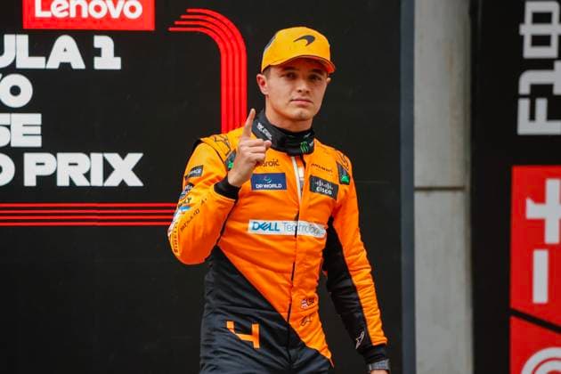 Formula 1, Chinese GP in Shanghai - Lando Norris takes the sprint pole