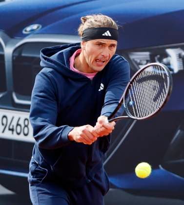 19 04 2024, BMW Open 2024, MTTC Iphitos Munich , Tennis, Sport, in the picture Alexander Zverev GER