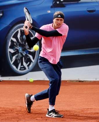 19 04 2024, BMW Open 2024, MTTC Iphitos Munich , Tennis, Sport, in the picture Alexander Zverev GER