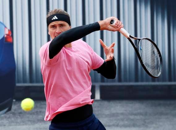 19 04 2024, BMW Open 2024, MTTC Iphitos Munich , Tennis, Sport, in the picture Alexander Zverev GER