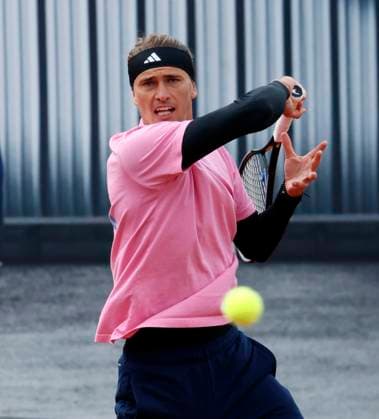 19 04 2024, BMW Open 2024, MTTC Iphitos Munich , Tennis, Sport, in the picture Alexander Zverev GER