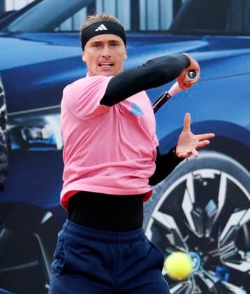 19 04 2024, BMW Open 2024, MTTC Iphitos Munich , Tennis, Sport, in the picture Alexander Zverev GER