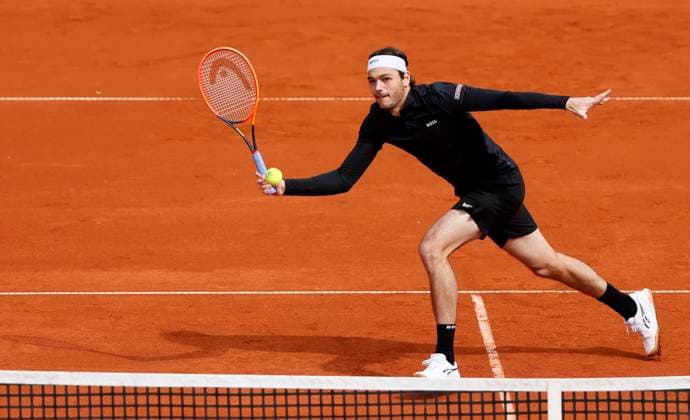 19 04 2024, BMW Open 2024, MTTC Iphitos Munich , Tennis, Sport, in the picture Taylor Fritz USA