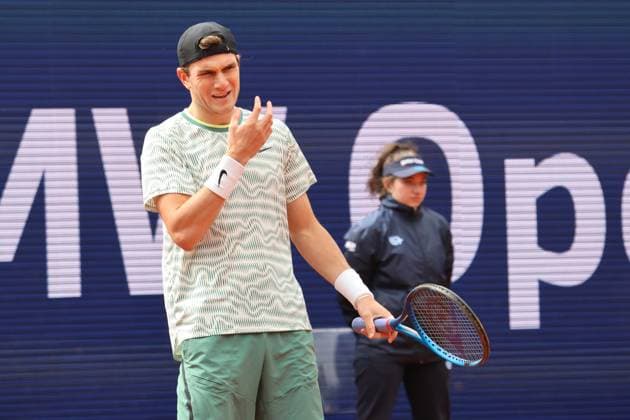 Jack Draper GBR Tennis BMW Open 2024 Munich 19 04 2024 PHOTO Mladen Lackovic LakoPress