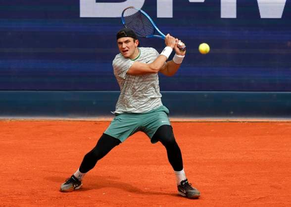 Jack Draper Tennis BMW Open 2024 ATP MTTC Iphitos Munich Germany April 19, 2024 Copyright: xJuergenxHasenkopfx