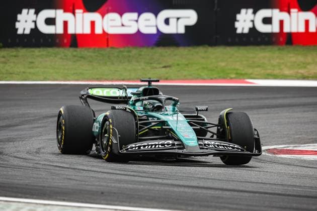 18 STROLL Lance (can), Aston Martin F1 Team AMR24, action during the Formula 1 Lenovo Chinese Grand Prix 2024, 5th round of the 2024 Formula One World Championship, WM, Weltmeisterschaft from April 19 to 21, 2024 on the Shanghai International Circuit, in Shanghai, China - F1 - CHINESE GRAND PRIX 2024 DPPI Panoramic  240419_R05_CHINA_DP_XB3_2182