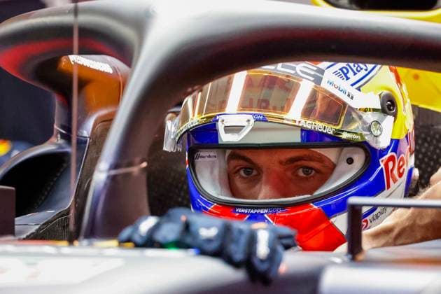 VERSTAPPEN Max (ned), Red Bull Racing RB20, portrait Qualifying Sprint Race during the Formula 1 Lenovo Chinese Grand Prix 2024, 5th round of the 2024 Formula One World Championship, WM, Weltmeisterschaft from April 19 to 21, 2024 on the Shanghai International Circuit, in Shanghai, China - F1 - CHINESE GRAND PRIX 2024 DPPI Panoramic  04676_1