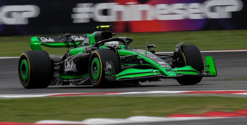 (240419) -- SHANGHAI, April 19, 2024 -- Kick Sauber s Chinese driver Zhou Guanyu competes during the Sprint Qualifying of Chinese Formula One Grand Prix at the Shanghai International Circuit in Shanghai, China, on April 19, 2024. ) (SP)CHINA-SHANGHAI-F1-GRAND PRIX-SPRINT QUALIFYING XiaxYifang 