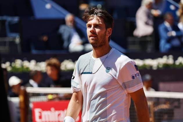 Cameron Norrie (GBR), APRIL19, 2024 - Tennis : Norrie during singles Quarter final match against Tomas Martin Etcheverry on the Barcelona Open Banc Sabadell tennis tournament at the Real Club de Tenis de Barcelona in Barcelona, Spain. Noxthirdxpartyxsales  (250639807)