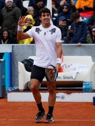 19 04 2024, BMW Open 2024, MTTC Iphitos Munich , Tennis, Sport, in the picture Christian Garin CHI wins against Zverev