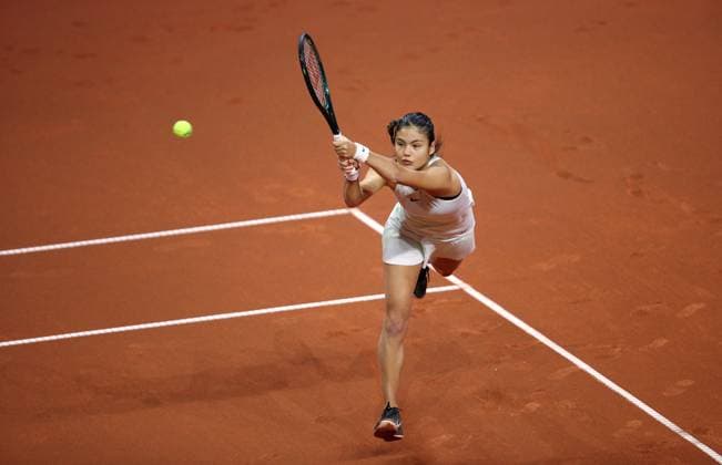 19 04 2024, Germany, Stuttgart, Porsche Tennis Grand Prix 2024, quarter-finals, Emma Raducanu GBR